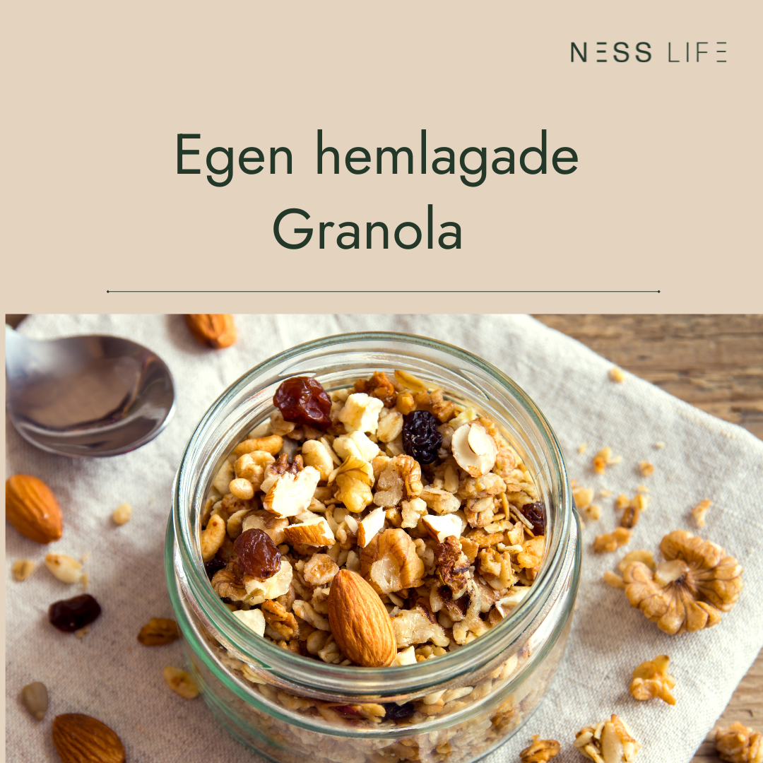 NESS LIFE Cafés egna hemlagade granola